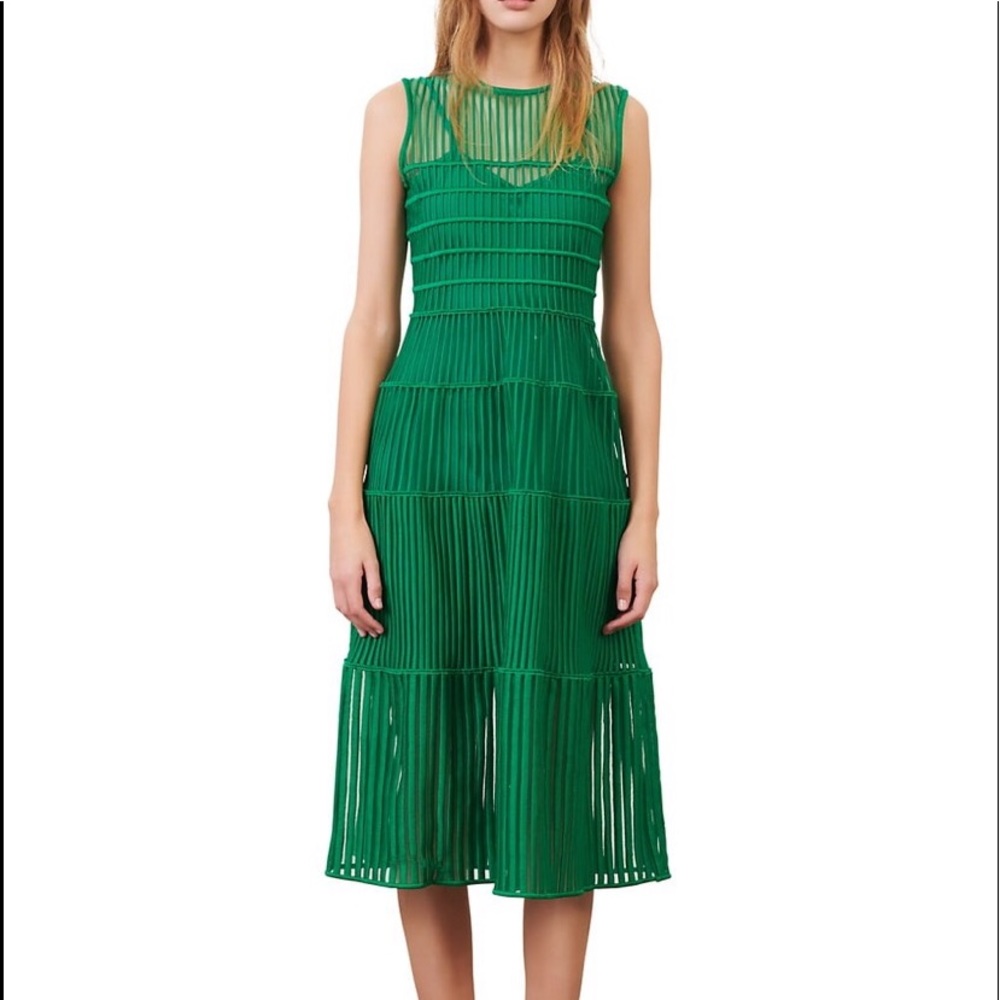Maje Rayana Green Dress Size 40